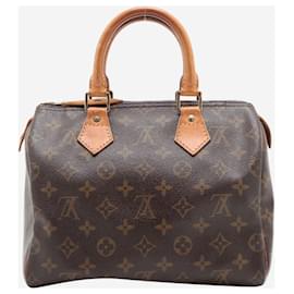 Louis Vuitton-Brown vintage 1994 Monogram Speedy 25 bag-Brown