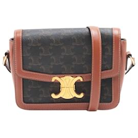 Céline-Brown Classique Triomphe bag-Brown