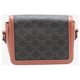 Céline-Brown Classique Triomphe bag-Brown