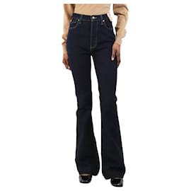 Rebecca Vallance-Dark blue Gisele flared jeans - size UK 8-Blue