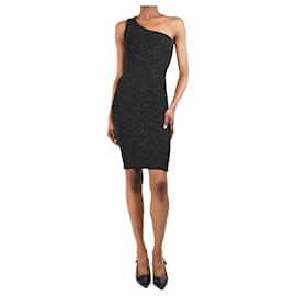 Autre Marque-Black and gold sparkly stretch mini dress - size UK 4-Black