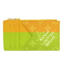 Louis Vuitton-Louis Vuitton Monogram Coin Purse-Yellow
