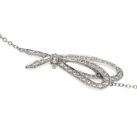 Tiffany & Co-Pulseira de diamante com laço de fita Tiffany-Outro