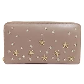 Jimmy Choo-Jimmy Choo Star Motif Long Wallet-Brown