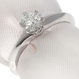 Tiffany & Co-Bague en diamant solitaire 1P Tiffany-Autre