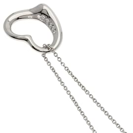 Tiffany & Co-Collier en diamant 5P Tiffany Heart en platine-Autre