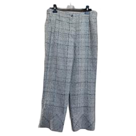 Chanel-Chanel pants-Grey,Navy blue