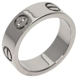 Cartier-Bague Love Cartier en or blanc 18K-Autre