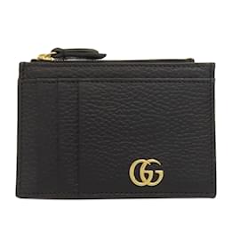 Gucci-Gucci GG Marmont Double G Coin Case-Black