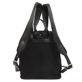 Prada-Prada Black Nylon Backpack-Black