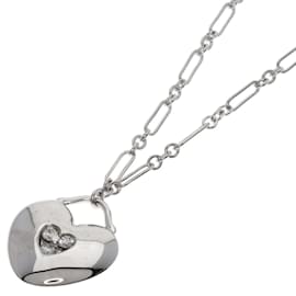 Tiffany & Co-Collier en diamant Heart 3P de Tiffany & Co. en or blanc 18K-Autre