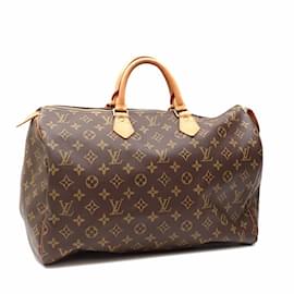 Louis Vuitton-Louis Vuitton Monogram Speedy 40 Handbag-Monogram