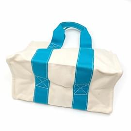 Hermès-Sac Tote PM Bora d'Hermès-Autre,Turquoise