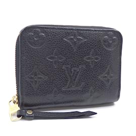 Louis Vuitton-Louis Vuitton Monogram Empreinte Coin Purse-Black