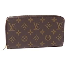 Louis Vuitton-Louis Vuitton Monogram Long Wallet-Brown,Monogram