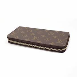 Louis Vuitton-Louis Vuitton Monogram Long Wallet-Brown,Monogram