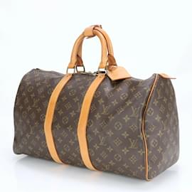 Louis Vuitton-Sac Boston Louis Vuitton Monogram Keepall 45 M41428-Marron