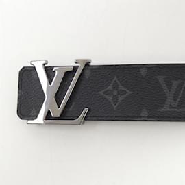 Louis Vuitton-Ceinture Standard Grise Louis Vuitton-Marron