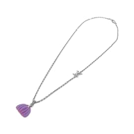 Louis Vuitton-Louis Vuitton Pendant Pumpkin Necklace-Purple