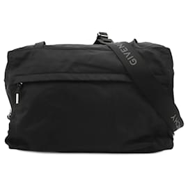 Givenchy-Givenchy Black Nylon Shoulder Bag-Black