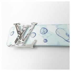 Louis Vuitton-Cinto reversível azul Louis Vuitton-Azul