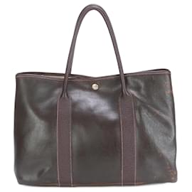 Hermès-Sac à bandoulière en cuir Amazonia d'Hermès-Marron,Autre