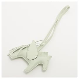 Hermès-Charm Rodeo Pegasus PM gravé Hermes B-Blanc