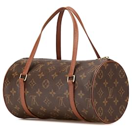 Louis Vuitton-Louis Vuitton Brown Monogram Papillon 26-Brown