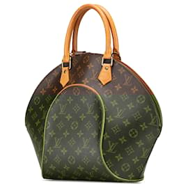 Louis Vuitton-Louis Vuitton Brown Monogram Ellipse PM-Brown