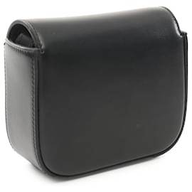 Céline-Celine Black Mini Calfskin Claude Crossbody-Black