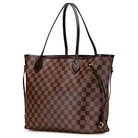 Louis Vuitton-Louis Vuitton Brown Damier Ebene Neverfull MM-Brown