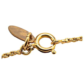 Chanel-Chanel Gold Gold Plated Chain Necklace-Golden