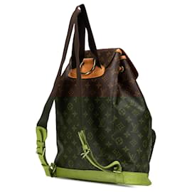 Louis Vuitton-Louis Vuitton Brown Monogram Montsouris GM-Brown