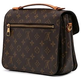 Louis Vuitton-Louis Vuitton Brown Monogram Pochette Metis-Brown