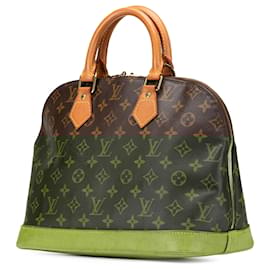 Louis Vuitton-Louis Vuitton Brown Monogram Alma PM-Brown