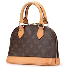 Louis Vuitton-Louis Vuitton Brown Monogram Alma BB-Brown