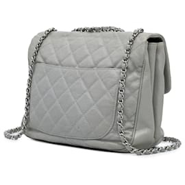 Chanel-Chanel Gris Grand Sac Urban Companion en Cuir Matelassé Caviar-Marron