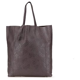 Bottega Veneta Sac à main papillon Intrecciomirage en cuir marron Marron Marron foncé