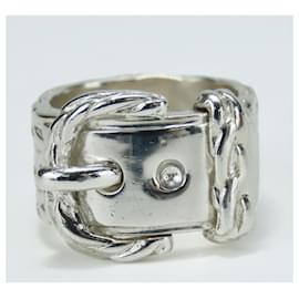 Hermès-Bague en argent 925 Hermes Diane 51-Argenté