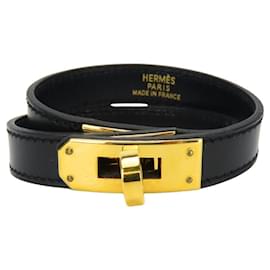 Hermès-Bracelet charm Kelly d'Hermès-Noir
