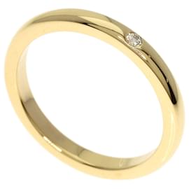 Tiffany & Co-Bague empilable Tiffany en or jaune 18K avec diamant-Autre