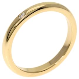 Tiffany & Co-Bague empilable Tiffany en or jaune 18K avec diamant-Autre