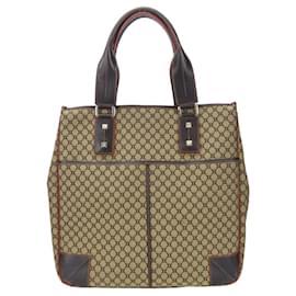 Céline-Celine Macadam Tote Bag-Brown,Beige