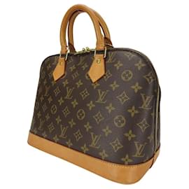 Louis Vuitton-Louis Vuitton Handbag Alma M51130-Brown