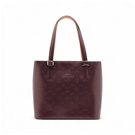 Louis Vuitton-Sac tote Monogram Mat Louis Vuitton-Violet