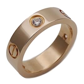 Cartier-Bague en or rose et diamants pour femmes Cartier-Doré