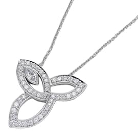 Harry Winston-Collier en diamant en platine Harry Winston-Argenté