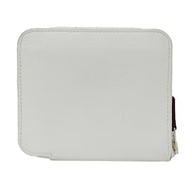 Hermès-Hermes Coin Purse in White-White