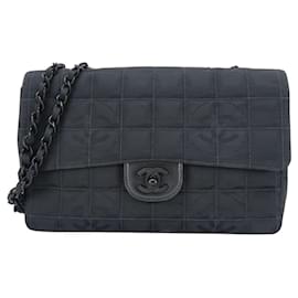 Chanel-Sac à épaule de la nouvelle ligne de voyage Chanel-Noir