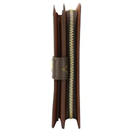 Louis Vuitton-Portefeuille bi-fold Monogram Louis Vuitton-Marron